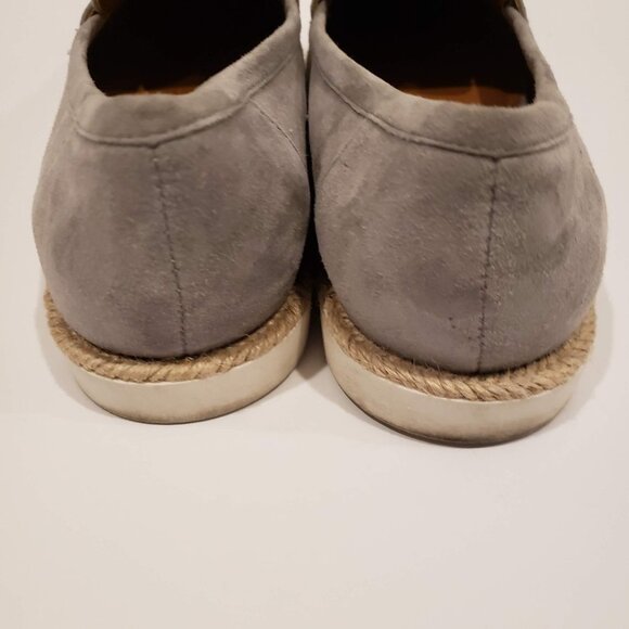CASLON Woman Size 8 1/2 M Gray Suede Loafers Excellent condition - Picture 5 of 8